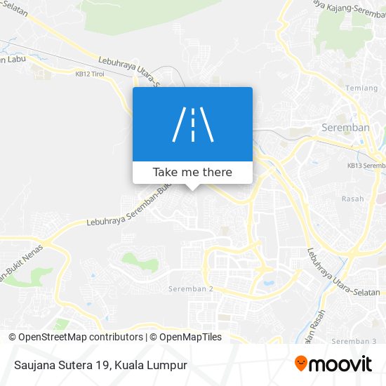 Saujana Sutera 19 map