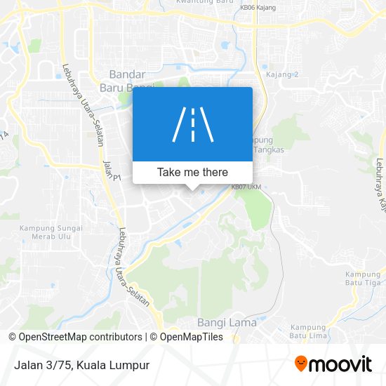 Peta Jalan 3/75