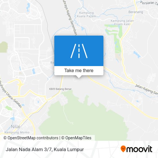 Jalan Nada Alam 3/7 map