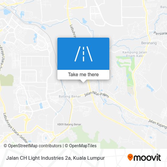 Jalan CH Light Industries 2a map