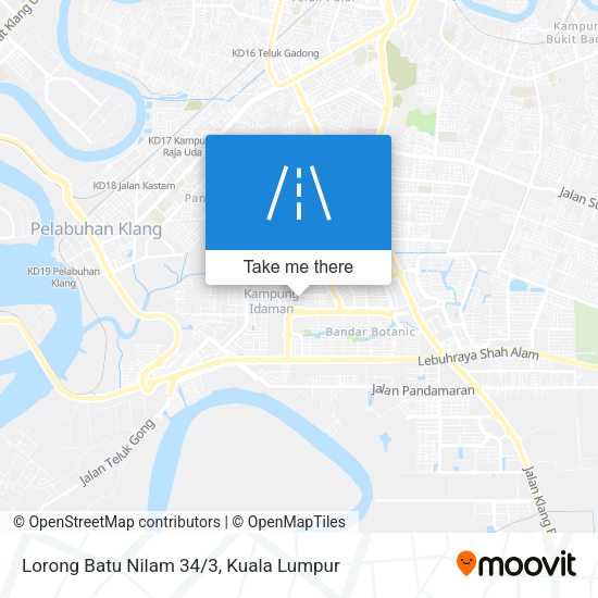 Lorong Batu Nilam 34/3 map