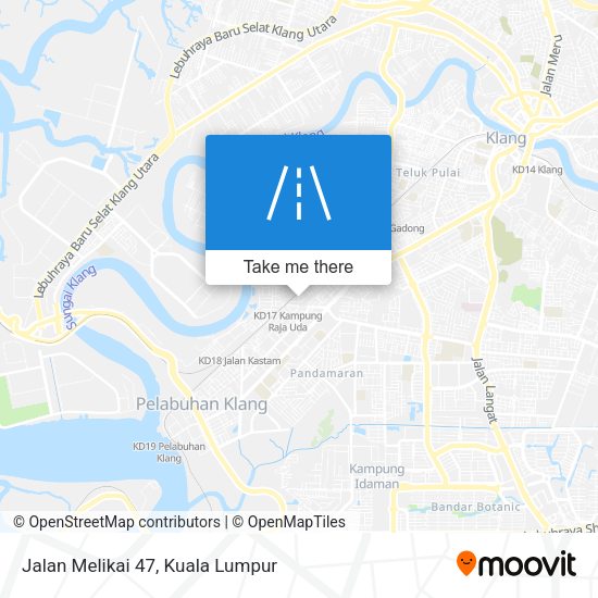 Jalan Melikai 47 map