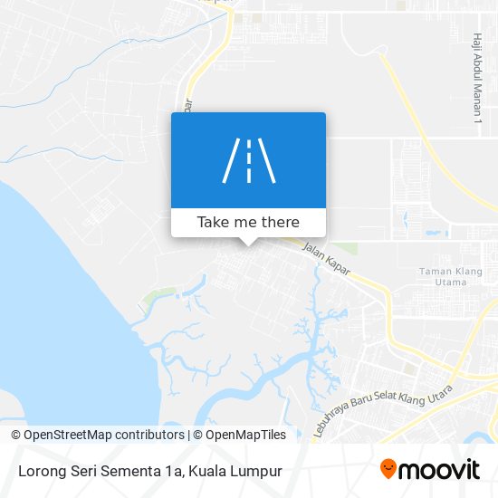 Lorong Seri Sementa 1a map