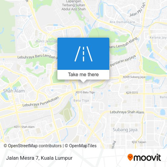 Jalan Mesra 7 map