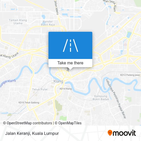 Peta Jalan Keranji