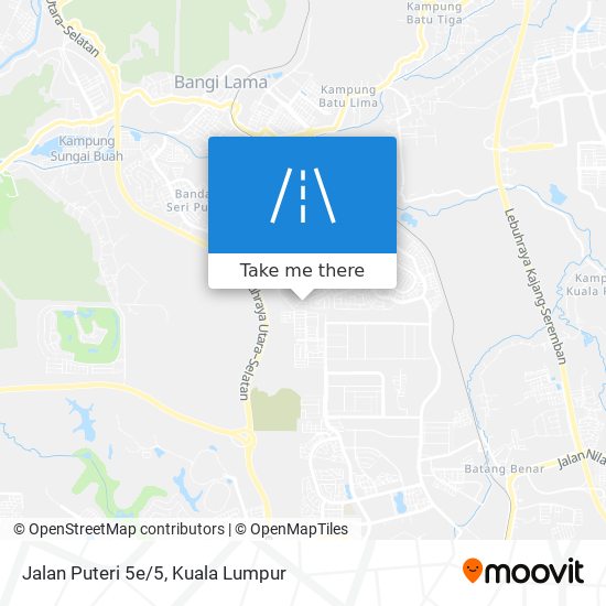Jalan Puteri 5e/5 map