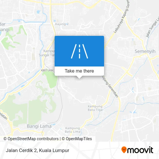 Jalan Cerdik 2 map