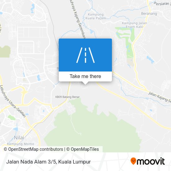 Jalan Nada Alam 3/5 map