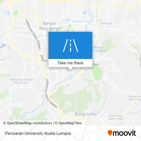 Persiaran Universiti map