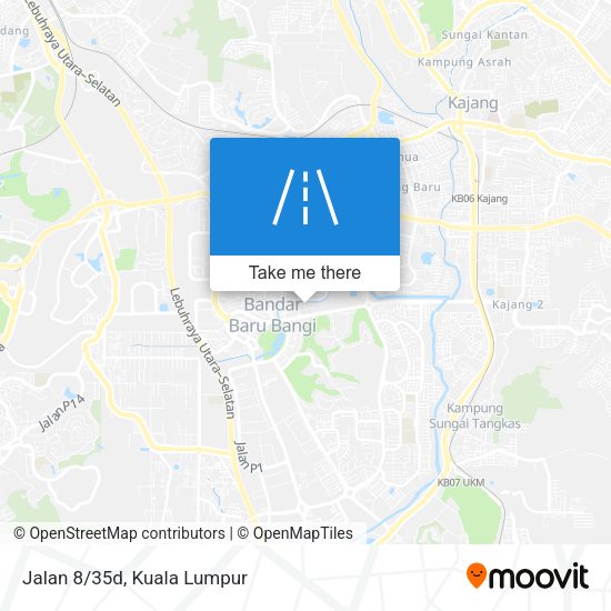 Jalan 8/35d map