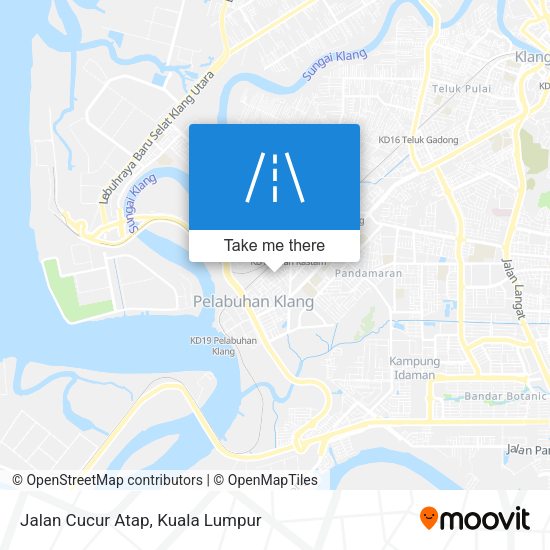 Jalan Cucur Atap map