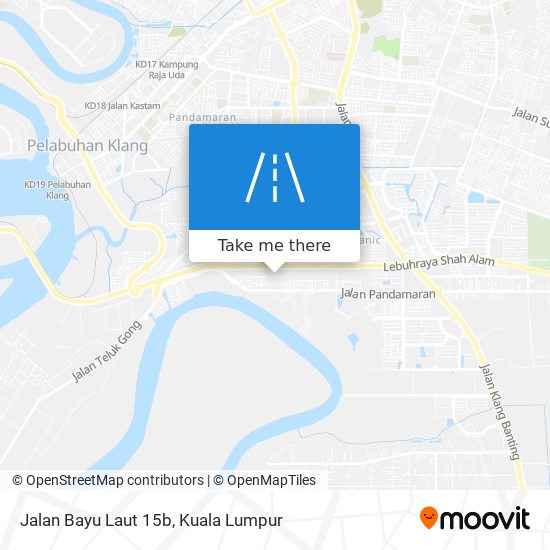 Peta Jalan Bayu Laut 15b