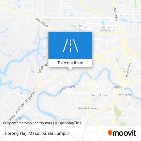Lorong Haji Masdi map