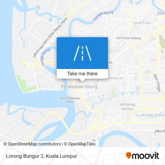 Peta Lorong Bungur 2