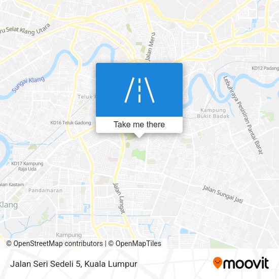 Jalan Seri Sedeli 5 map