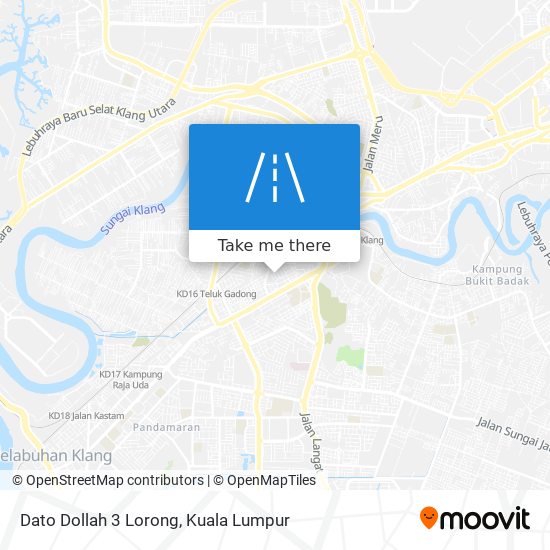 Dato Dollah 3 Lorong map