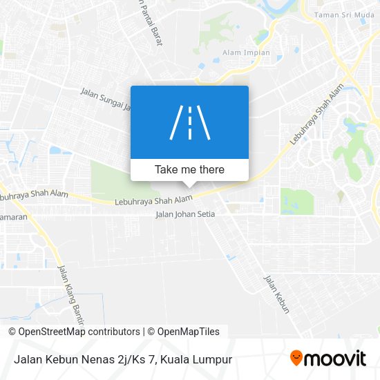Jalan Kebun Nenas 2j/Ks 7 map