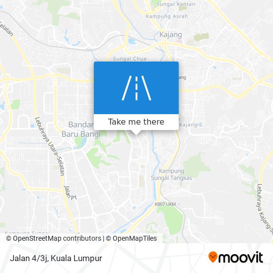 Jalan 4/3j map