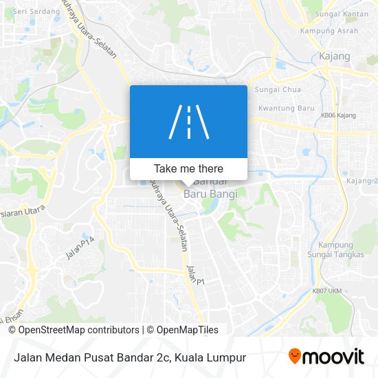 Jalan Medan Pusat Bandar 2c map