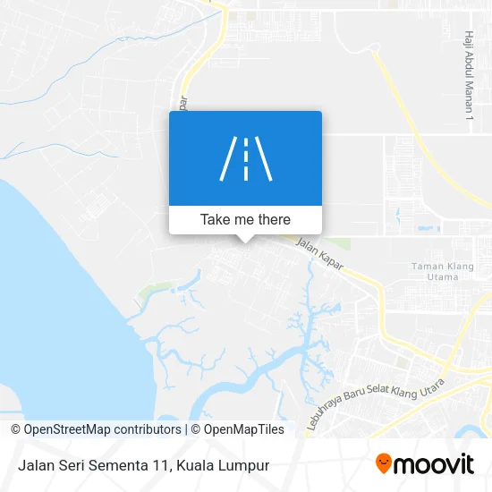 Jalan Seri Sementa 11 map