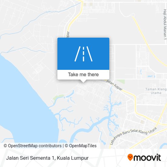 Peta Jalan Seri Sementa 1