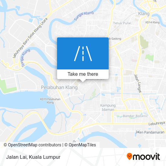 Jalan Lai map