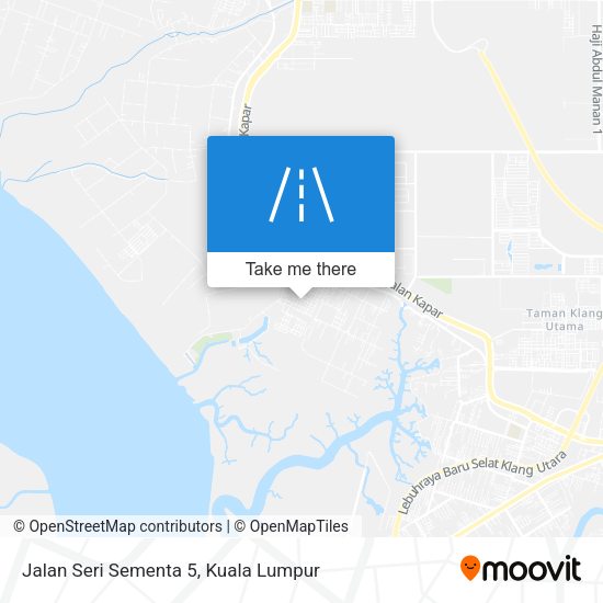Jalan Seri Sementa 5 map