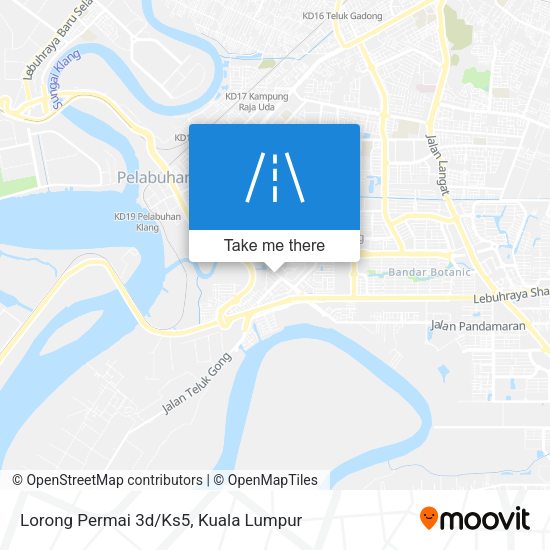 Peta Lorong Permai 3d/Ks5