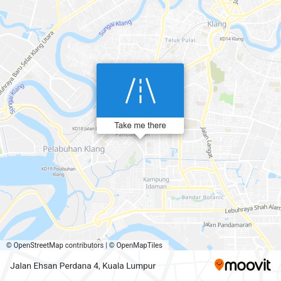 Peta Jalan Ehsan Perdana 4