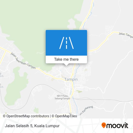 Peta Jalan Selasih 5