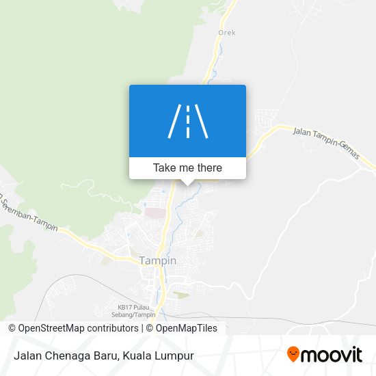 Peta Jalan Chenaga Baru