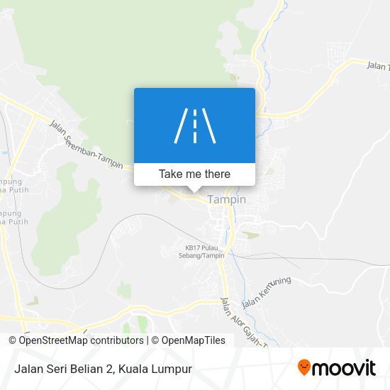 Peta Jalan Seri Belian 2