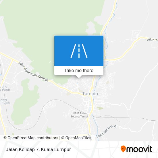 Peta Jalan Kelicap 7