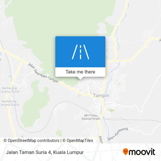 Peta Jalan Taman Suria 4