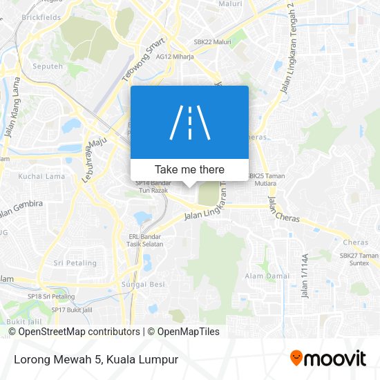 Peta Lorong Mewah 5