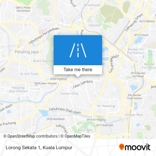 Lorong Sekata 1 map