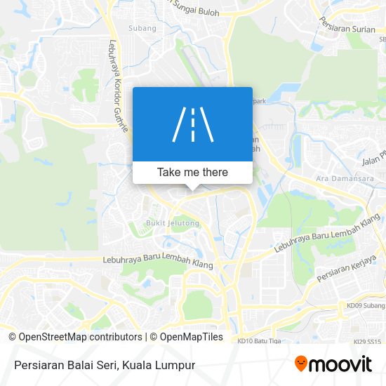 Persiaran Balai Seri map