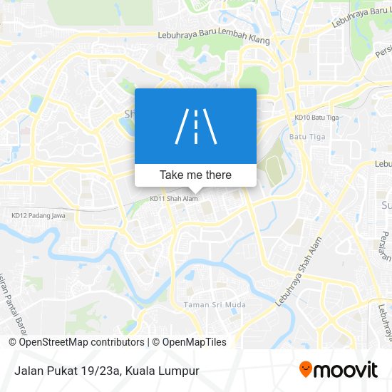 Jalan Pukat 19/23a map