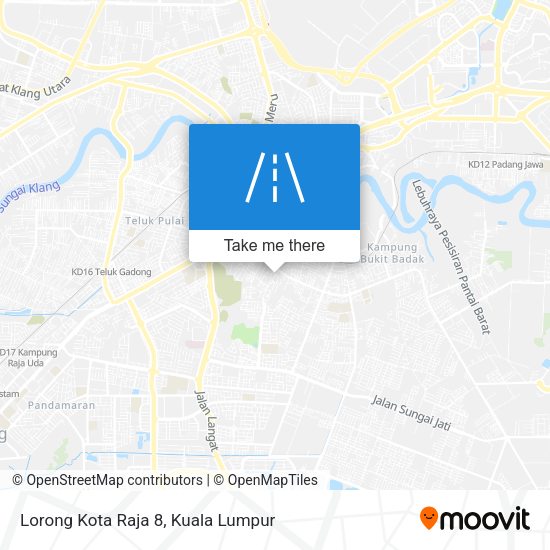 Lorong Kota Raja 8 map