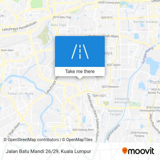 Peta Jalan Batu Mandi 26/29