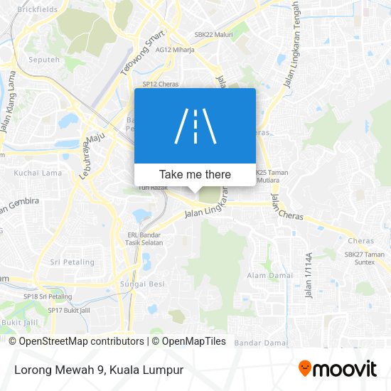 Lorong Mewah 9 map