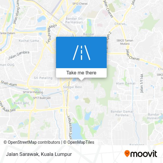 Peta Jalan Sarawak
