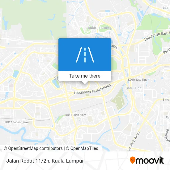 Jalan Rodat 11/2h map