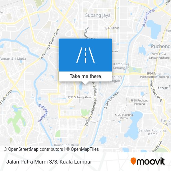 Peta Jalan Putra Murni 3/3