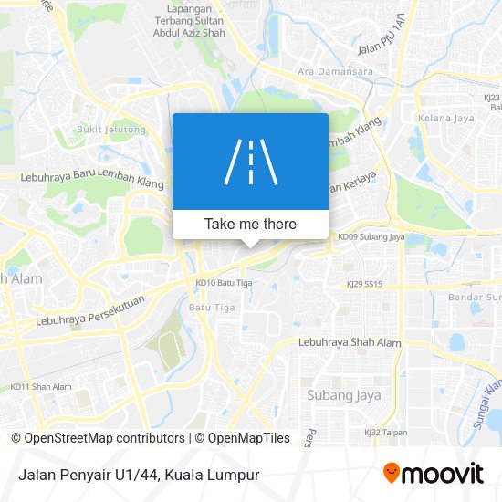 Peta Jalan Penyair U1/44