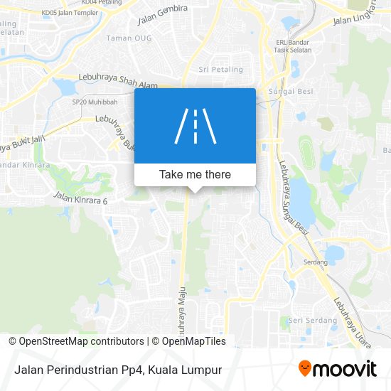Peta Jalan Perindustrian Pp4
