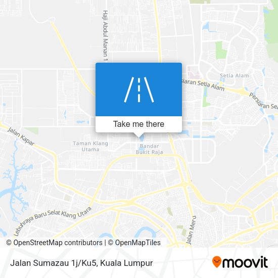 Jalan Sumazau 1j/Ku5 map