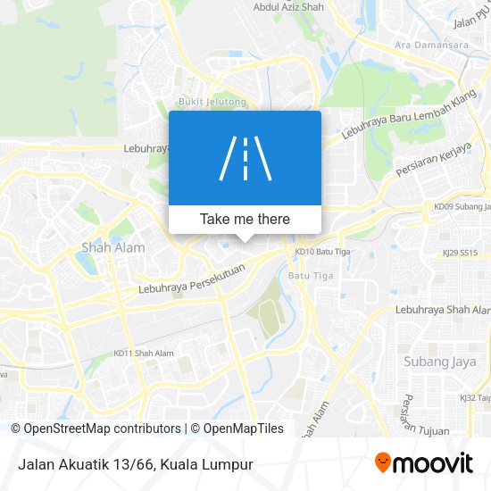 Jalan Akuatik 13/66 map