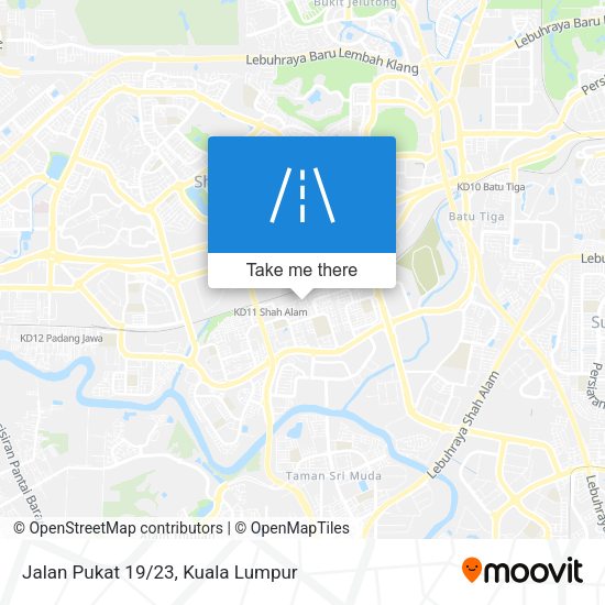 Peta Jalan Pukat 19/23