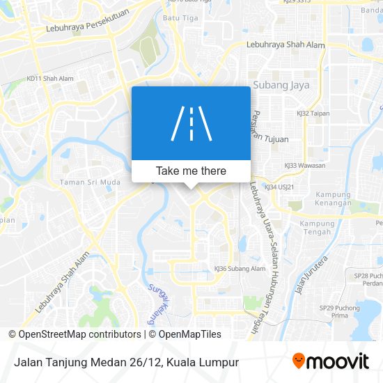 Jalan Tanjung Medan 26/12 map